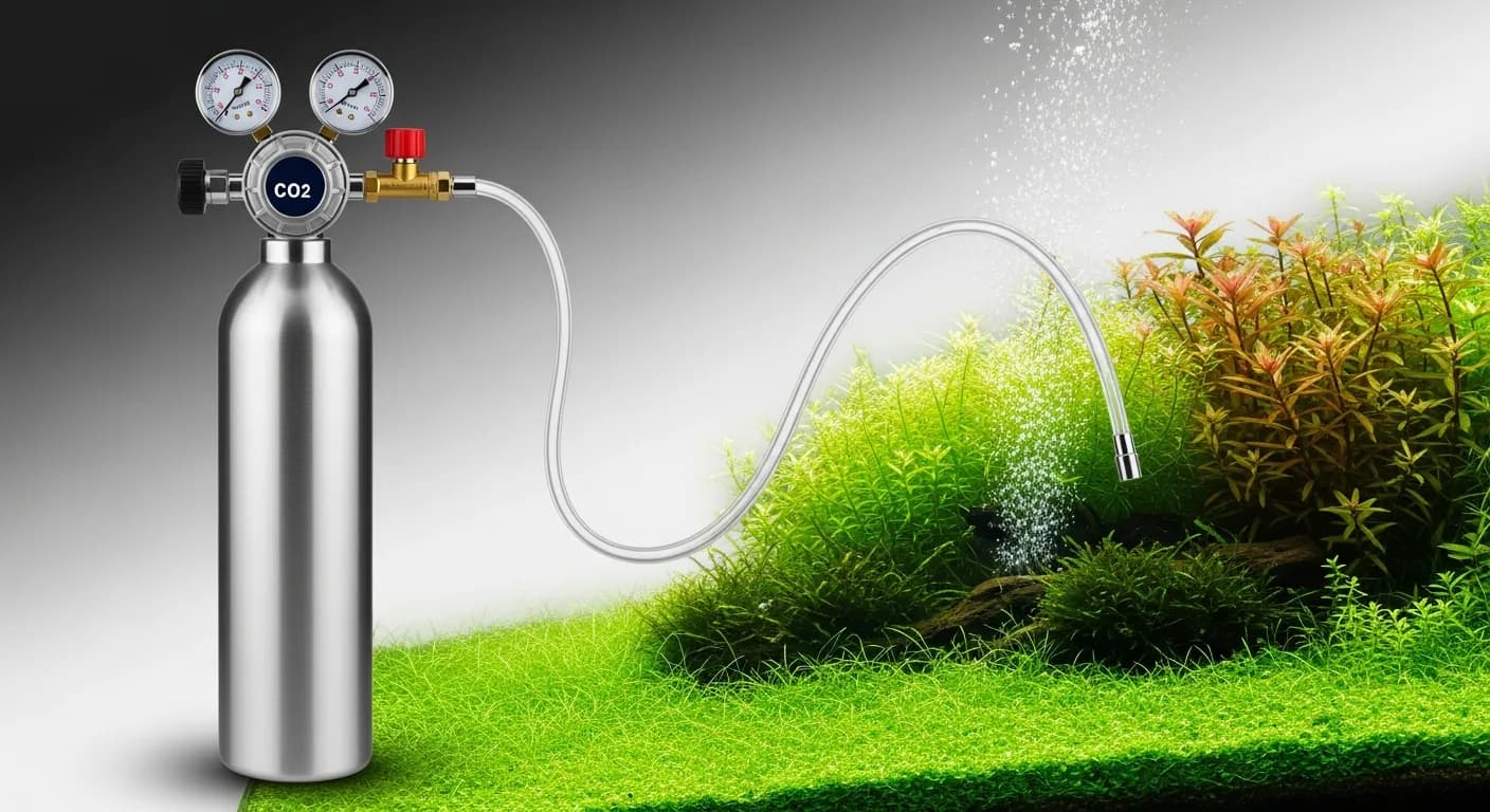 Aquarium CO2 Flasche