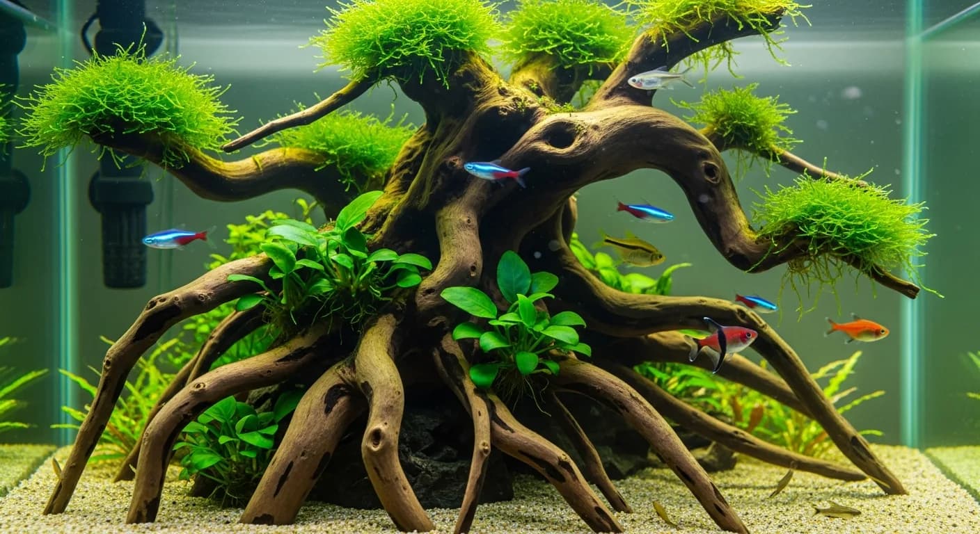 Aquarium Wurzel