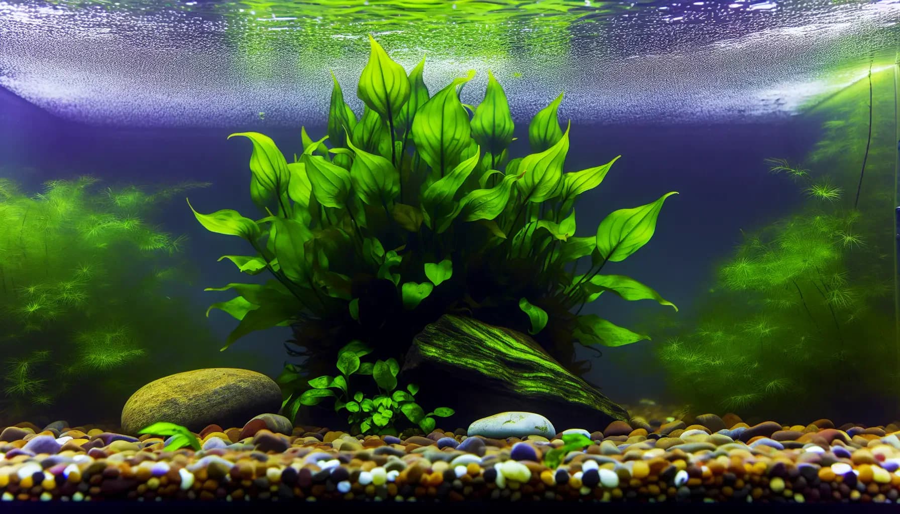 Biotop-Aquarien: Passende Pflanzenarten