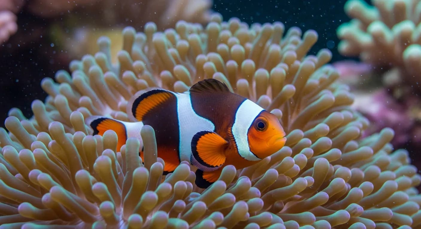 Clark's Anemonenfisch (Amphiprion clarkii)