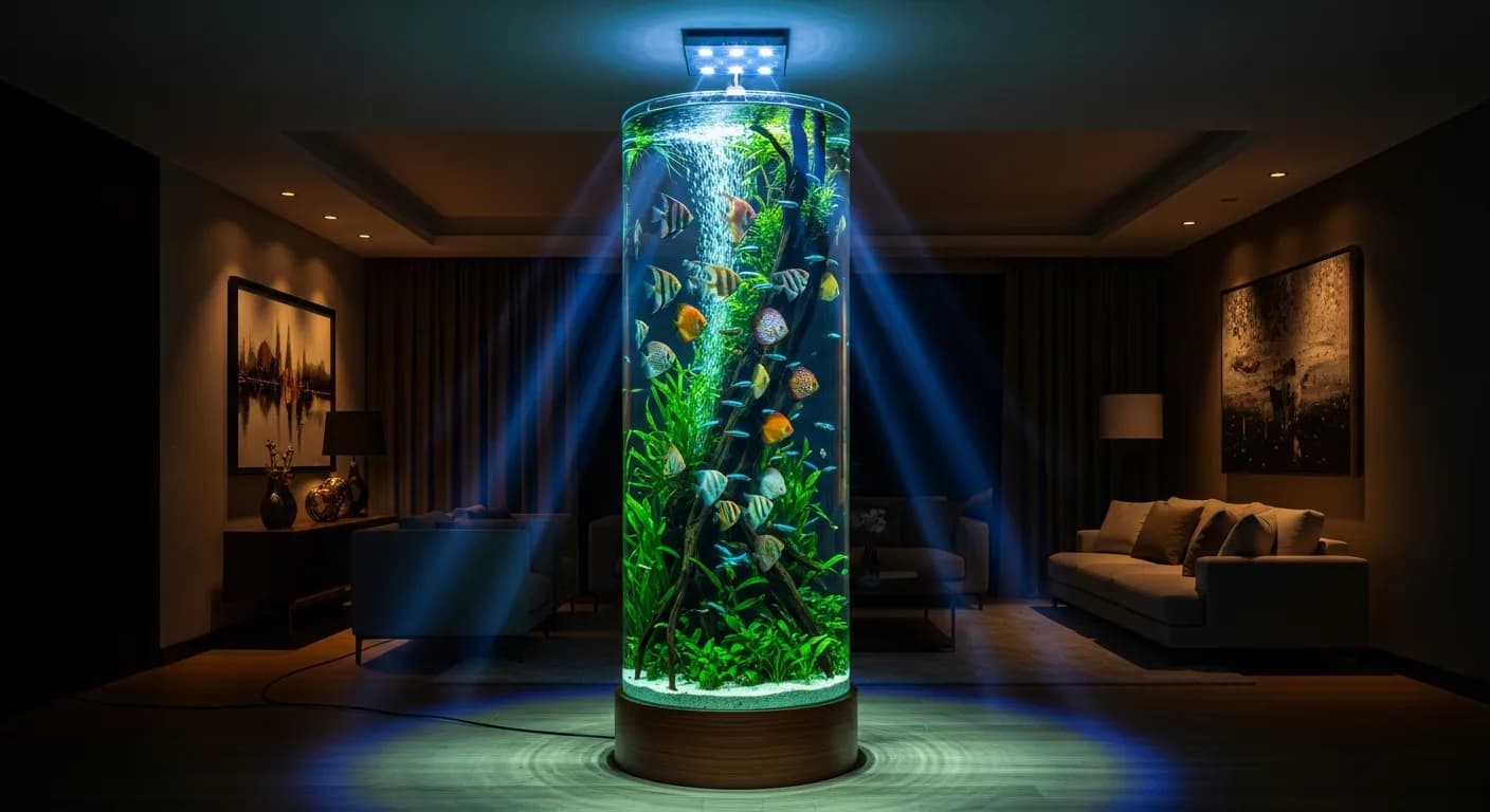 Säulen Aquarium