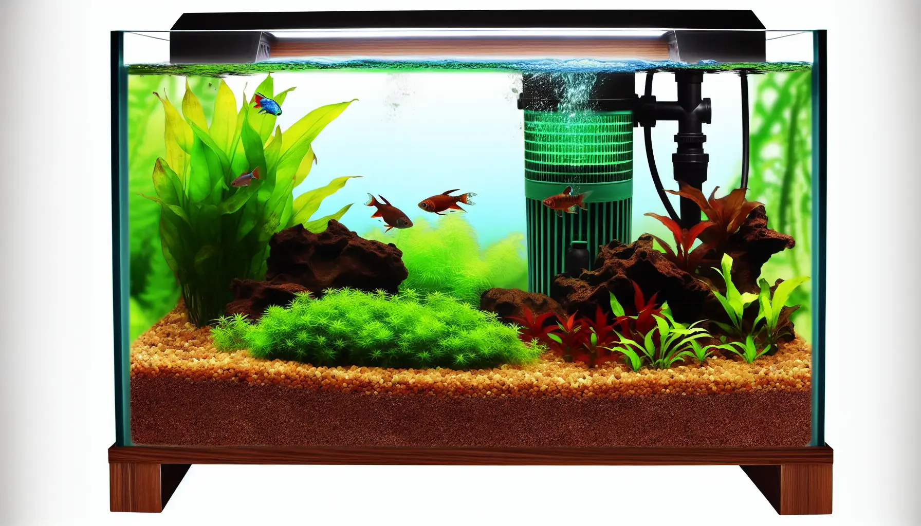 Überblick über die notwendige Aquarienausstattung