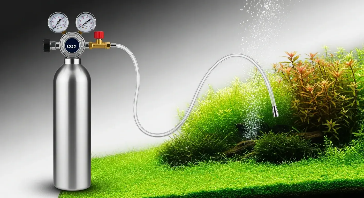 Aquarium CO2 Flasche