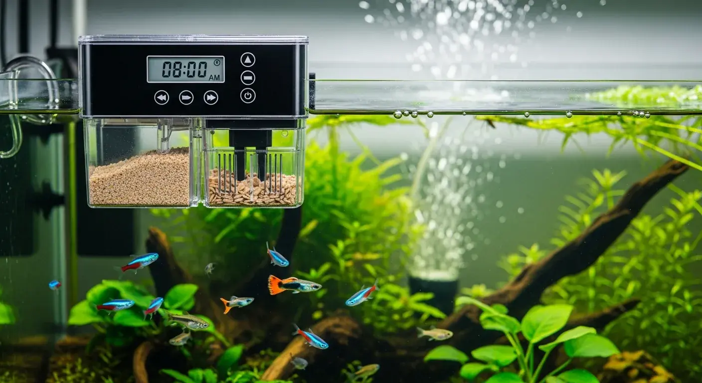 Aquarium Futterautomat
