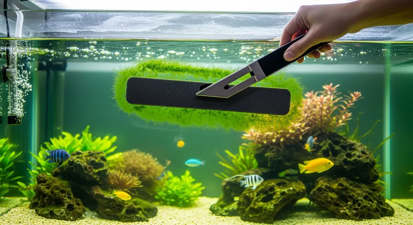 Aquarium Magnetreiniger