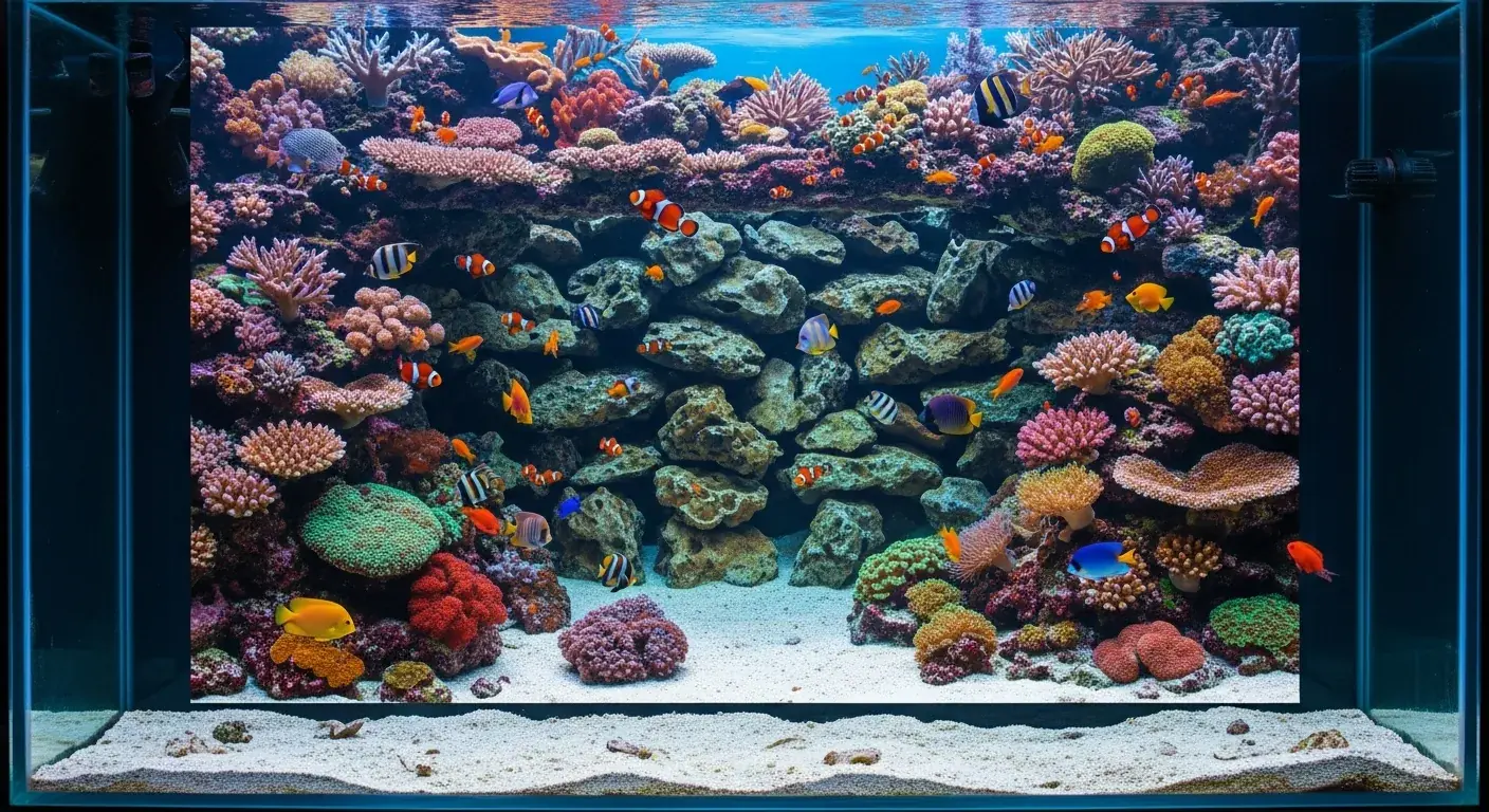 Aquarium Rückwand