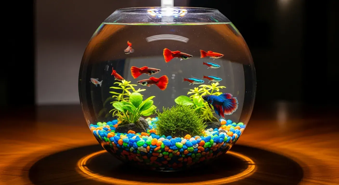 Aquarium Rund