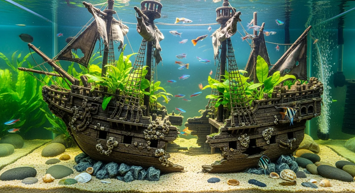 Aquarium Schiffswrack