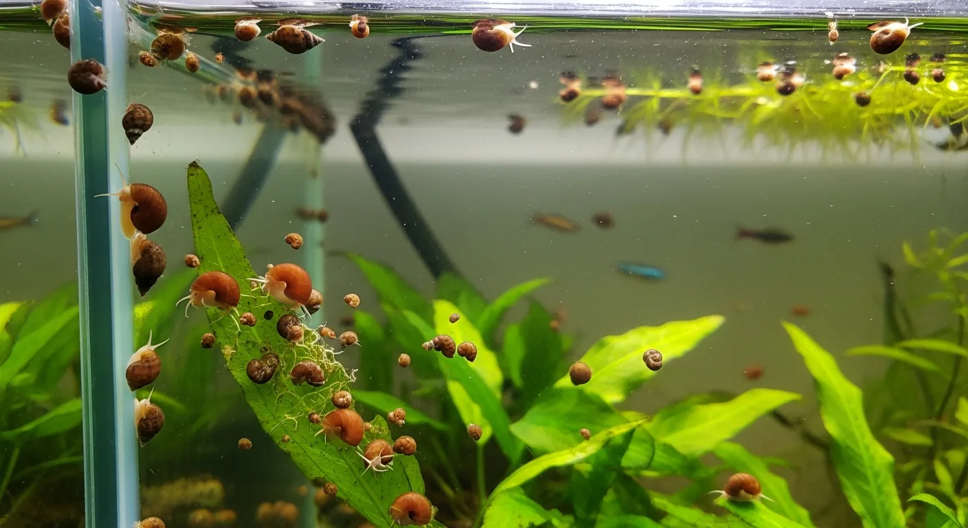 Aquarium Schnecken