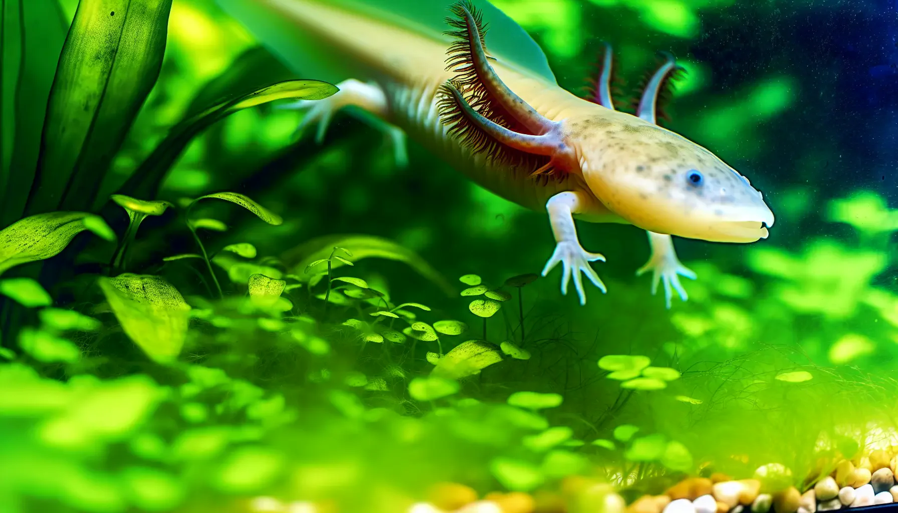 Axolotl: Haltung und Pflege