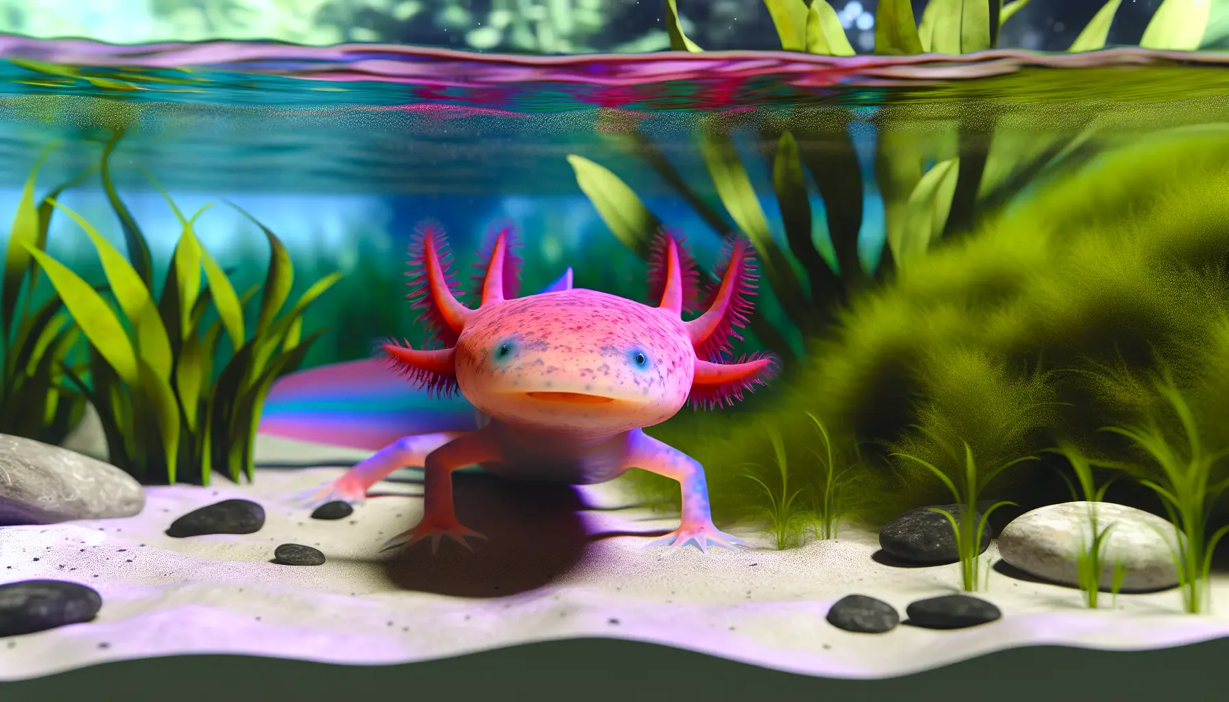 Zucht von Axolotl: Schritt für Schritt