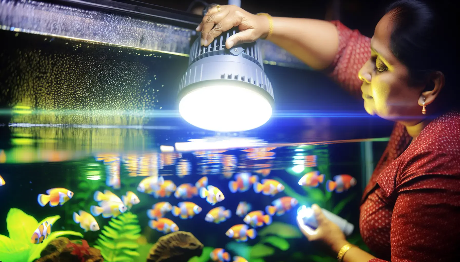 Beleuchtung warten und reinigen