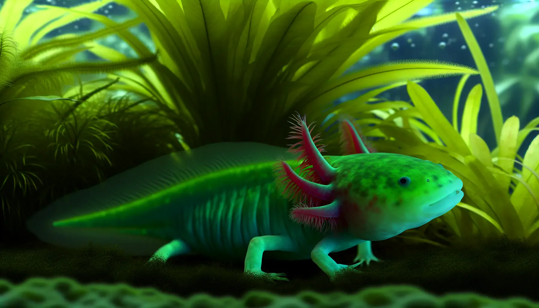 Beliebte Amphibien für Aquarien