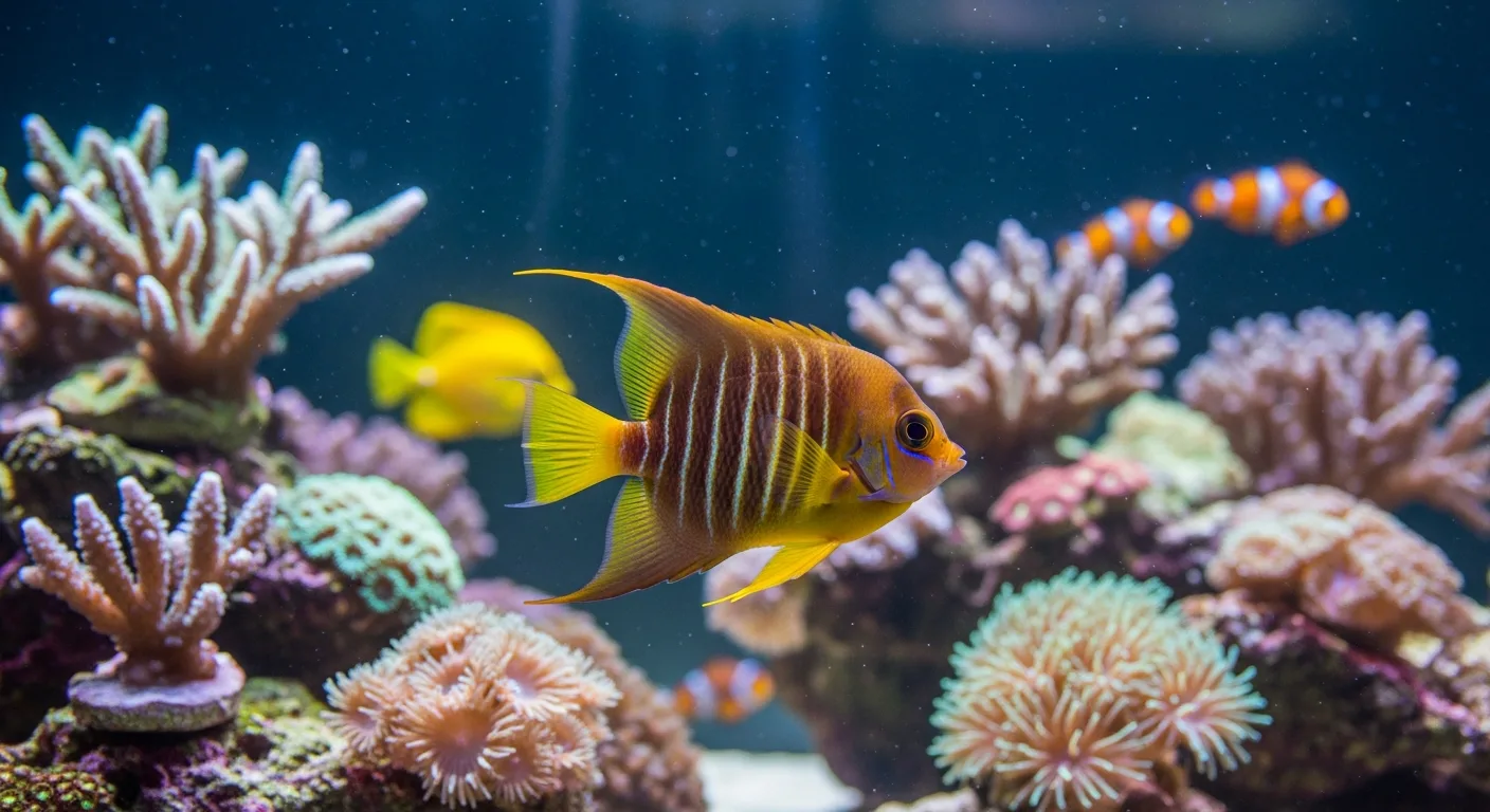 Brauner Zwergkaiserfisch (Centropyge eibli)