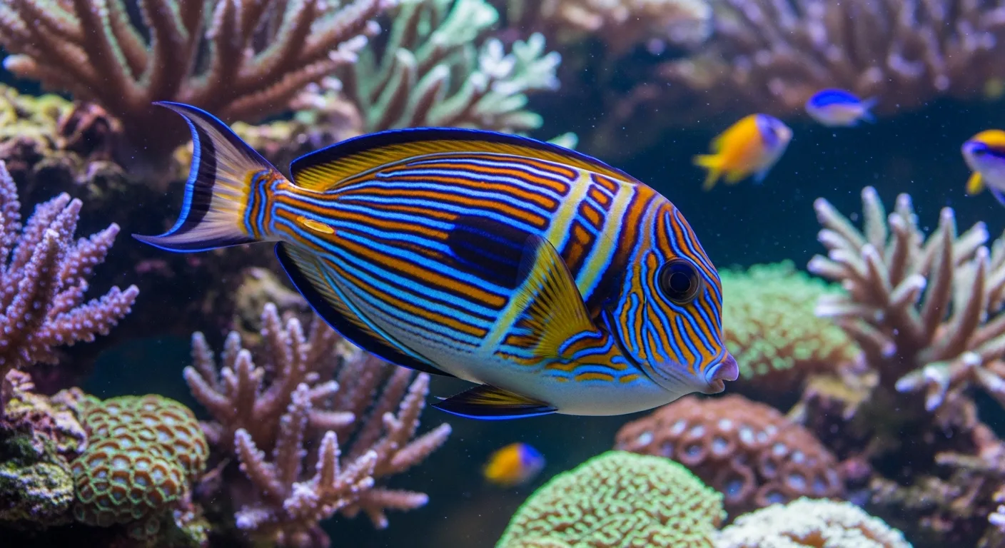 Clown-Doktorfisch (Acanthurus lineatus)