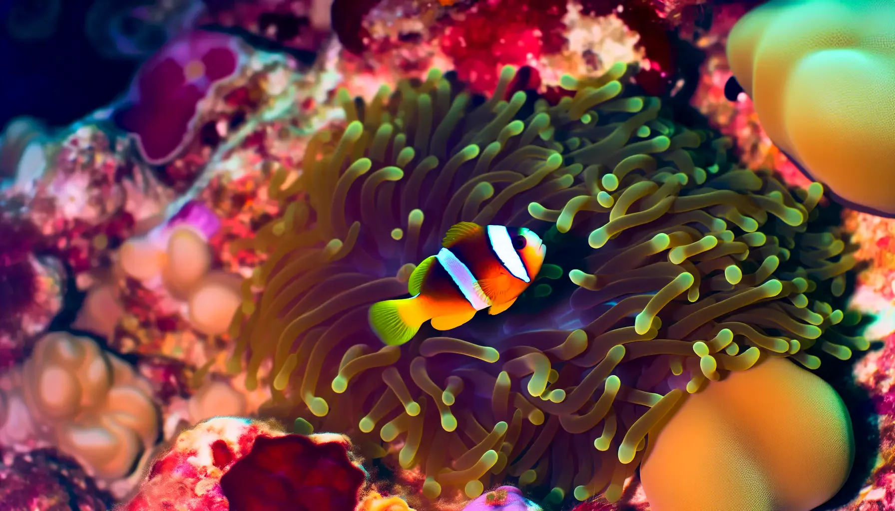 Clownfische: Pflege und Verhalten