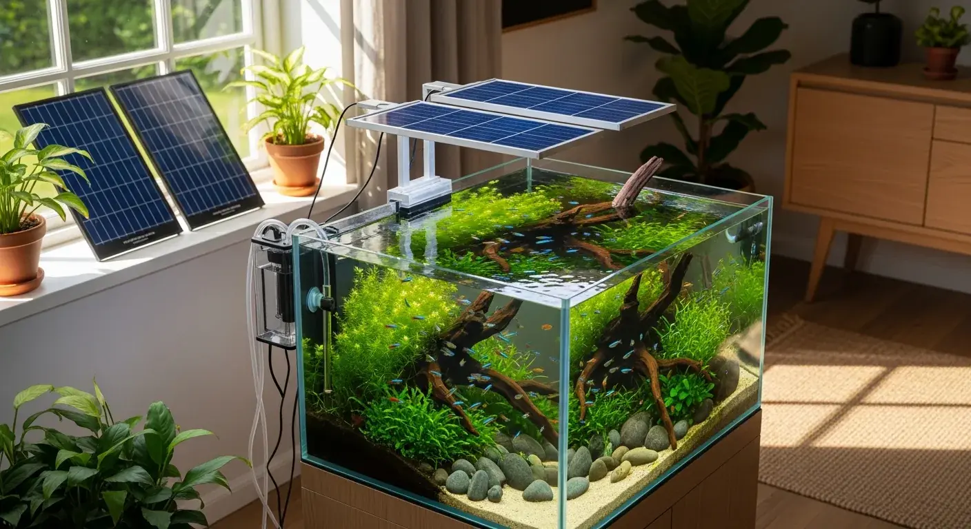 CO2-Fußabdruck eines Aquariums reduzieren