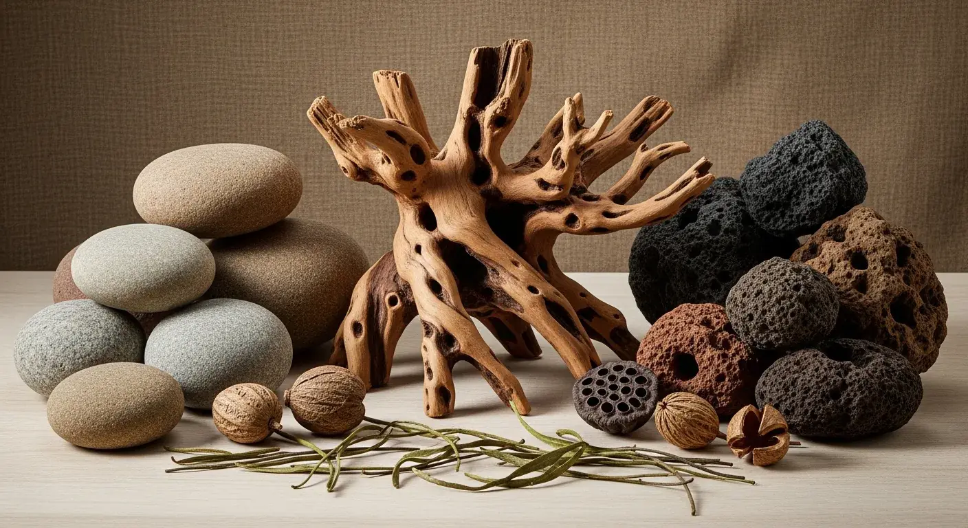 Dekorationen aus Naturmaterialien herstellen