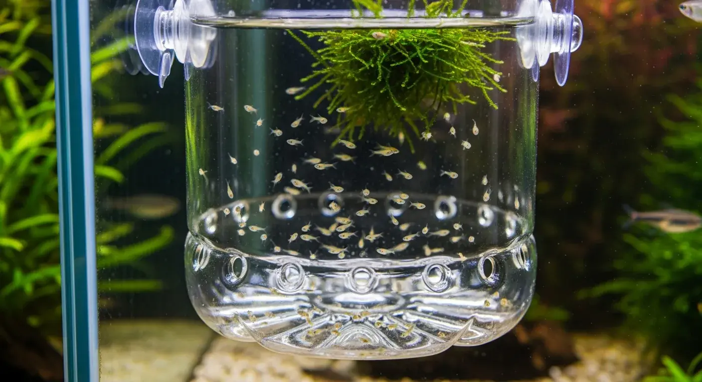 DIY-Zuchtbox für Jungfische