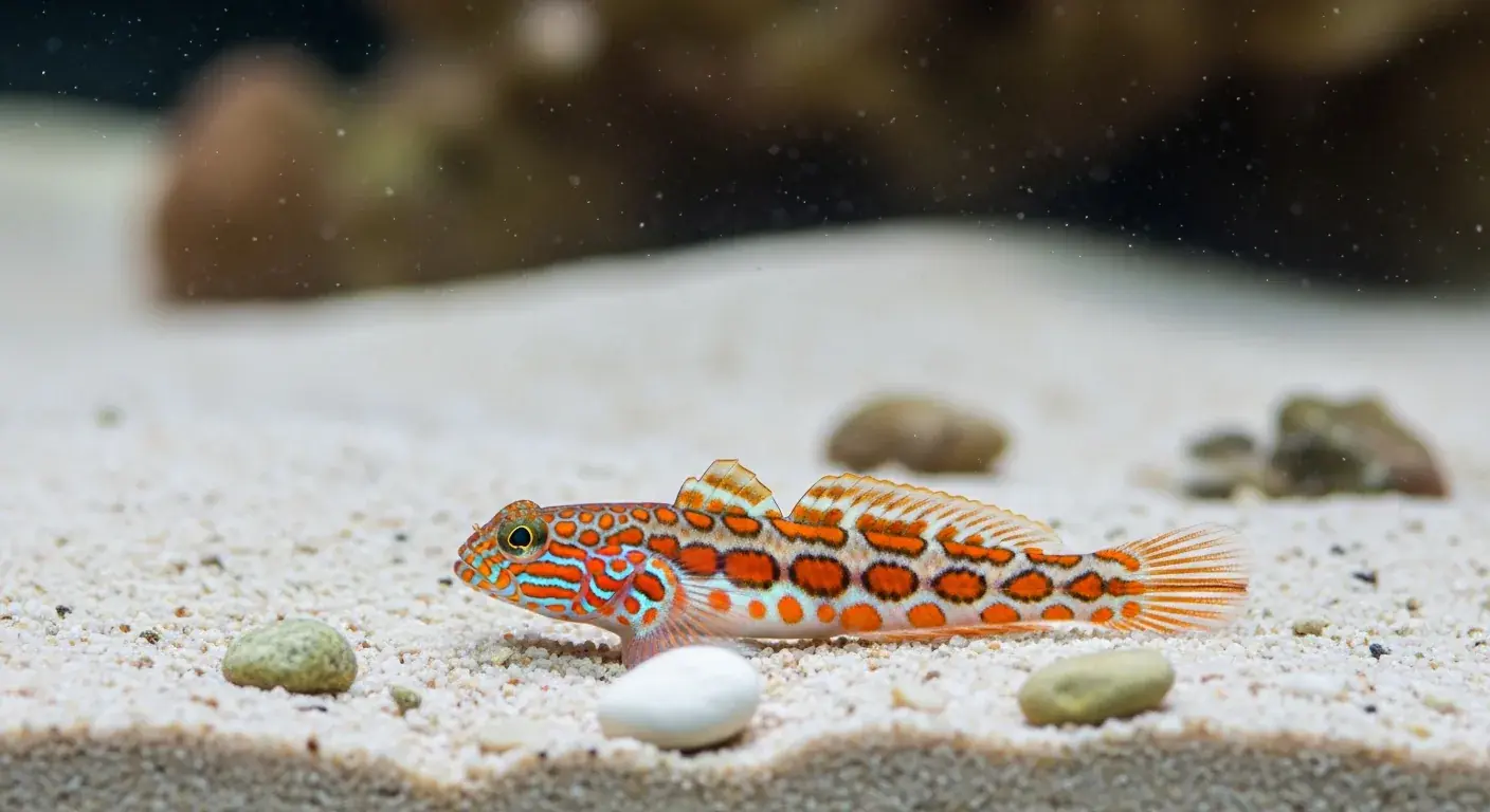 Dreipunkt-Meergrundel (Amblygobius decussatus)
