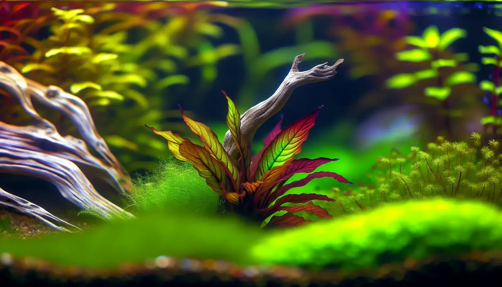 Farben im Aquascaping harmonisch einsetzen