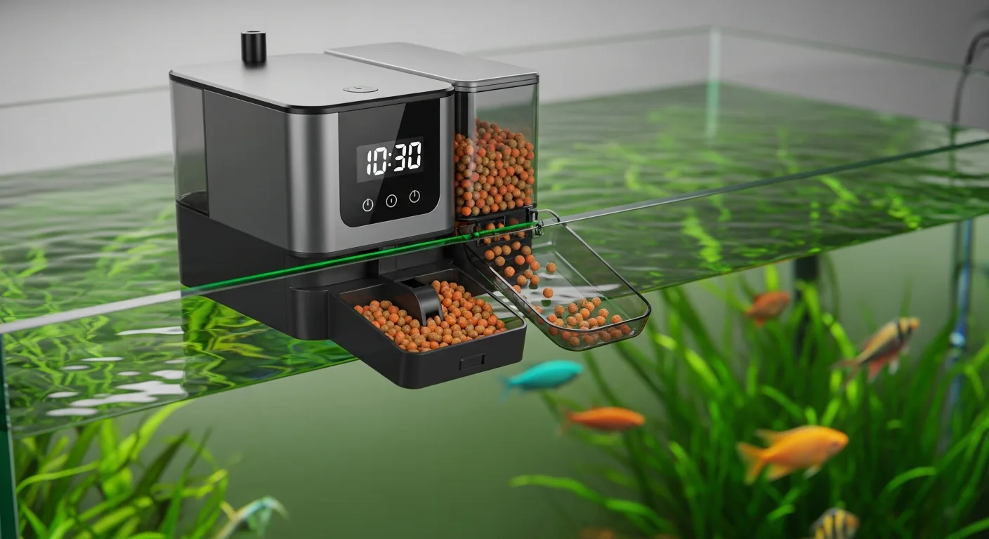 Futterautomat Aquarium