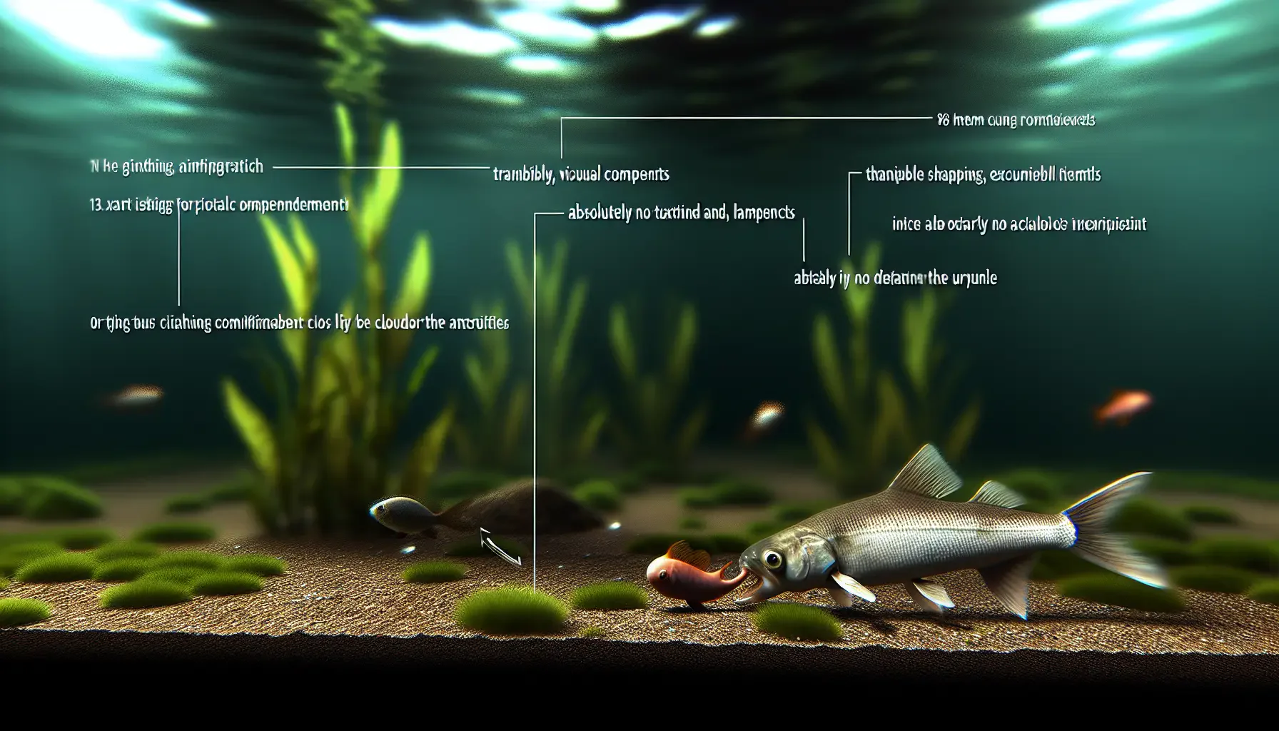 Fütterung von Jungfischen