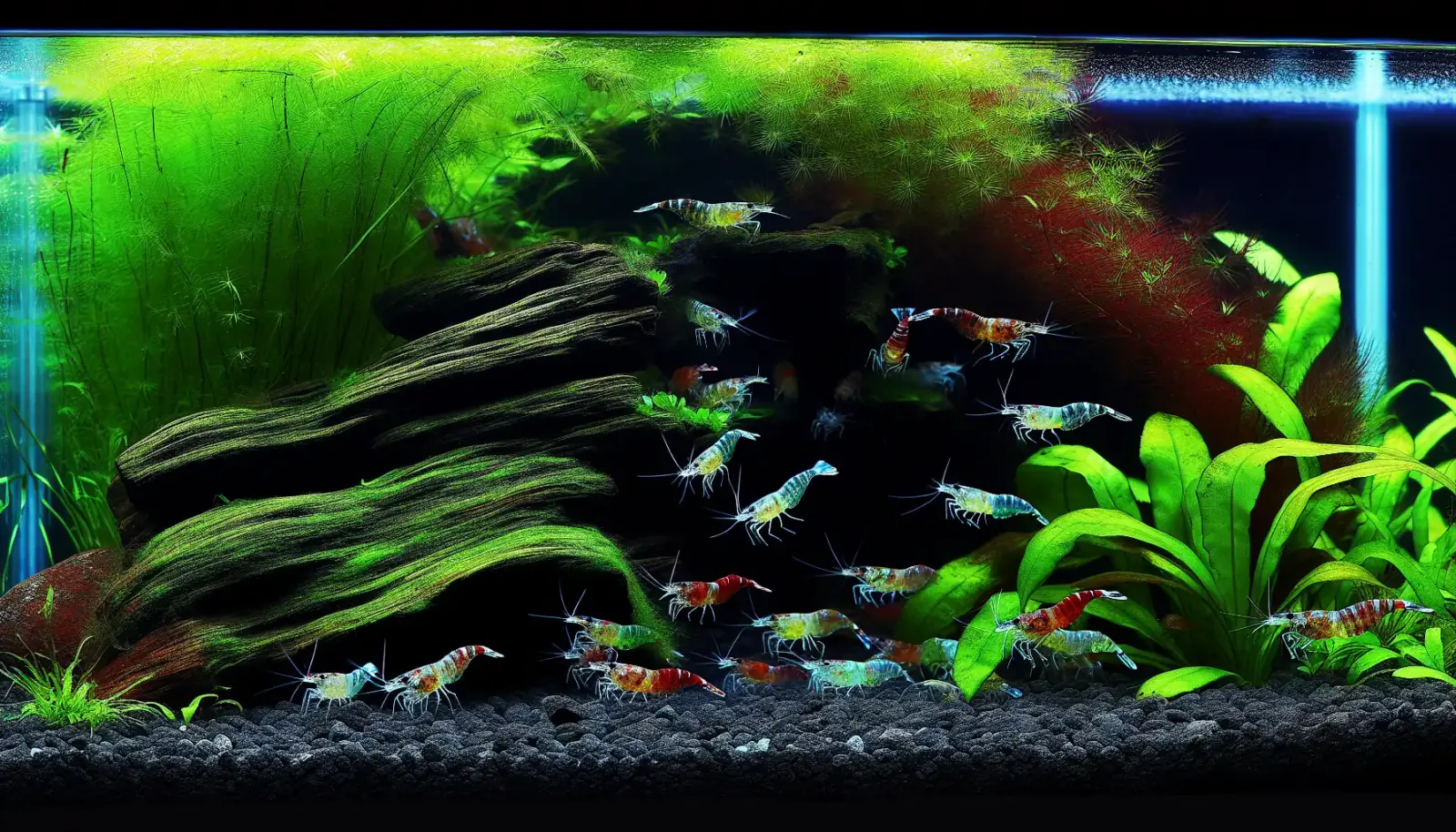 Aquarien für Garnelen und Wirbellose