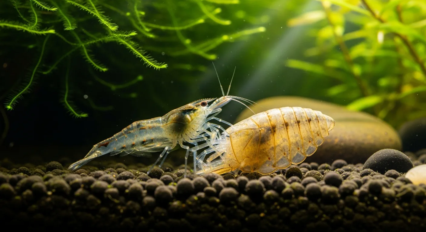 Häutungsprozess bei Garnelen verstehen