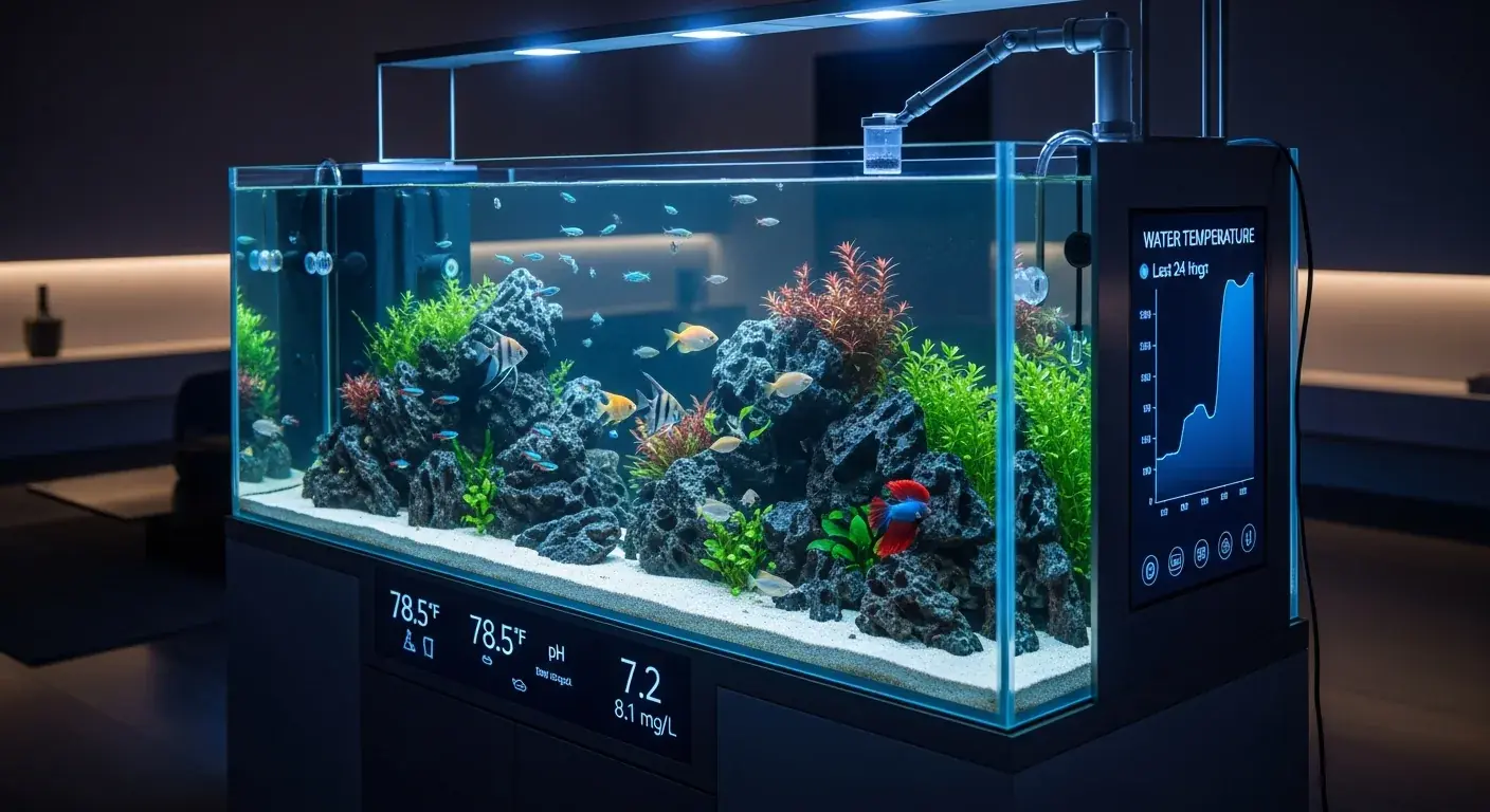 High-Tech-Aquarien: Technik und Automation