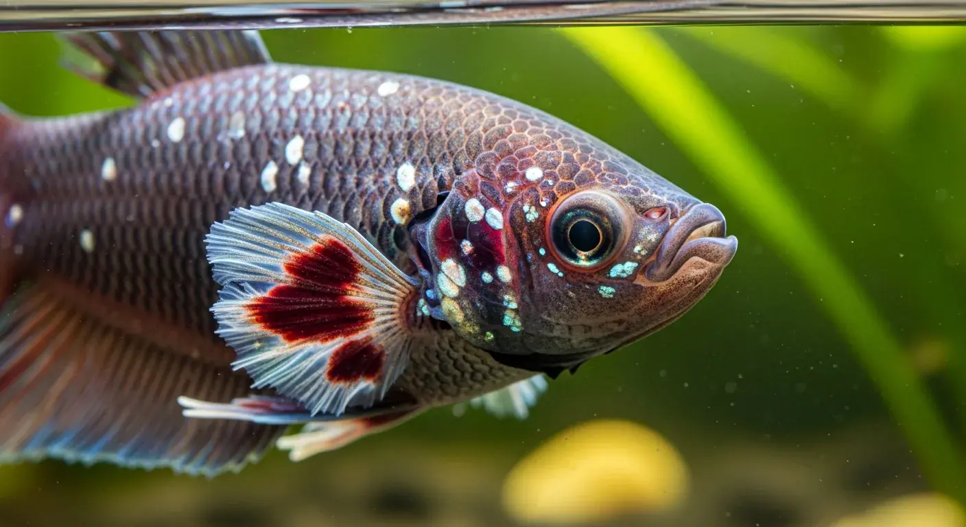 Kiemennekrose bei Fischen: Symptome und Behandlung