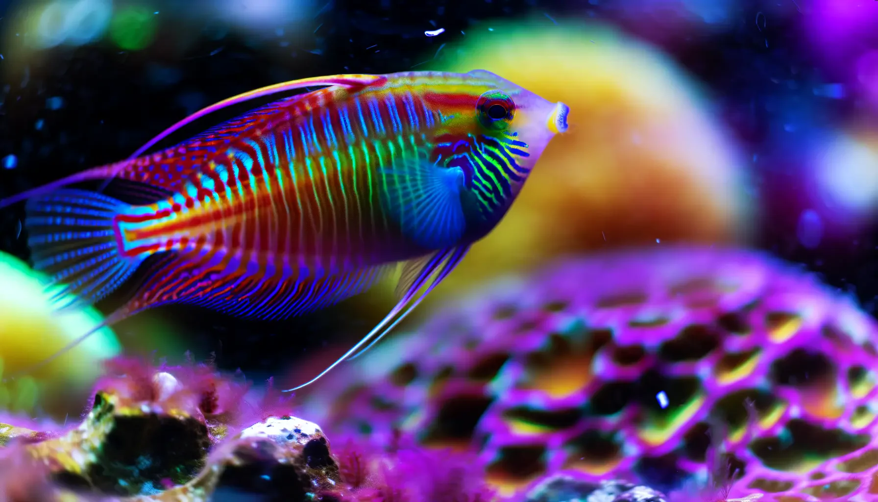 Lippfische: Farbenprächtige Allesfresser