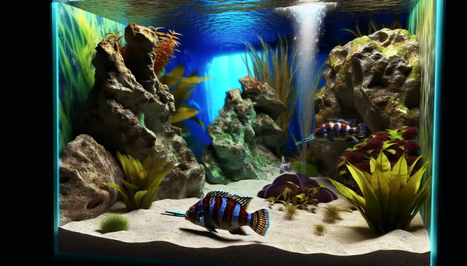 Neue Fische vertragen sich nicht