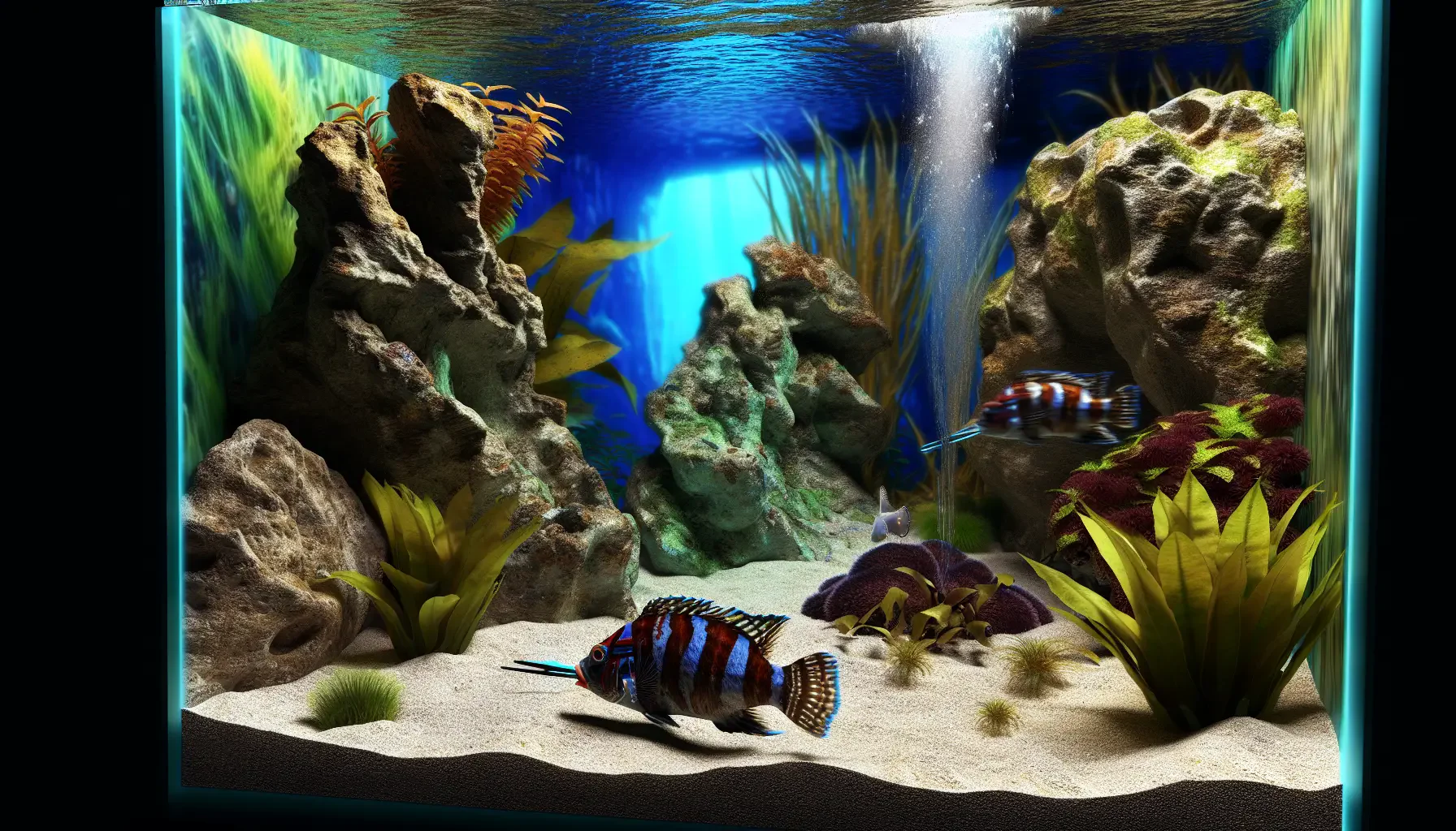 Neue Fische vertragen sich nicht