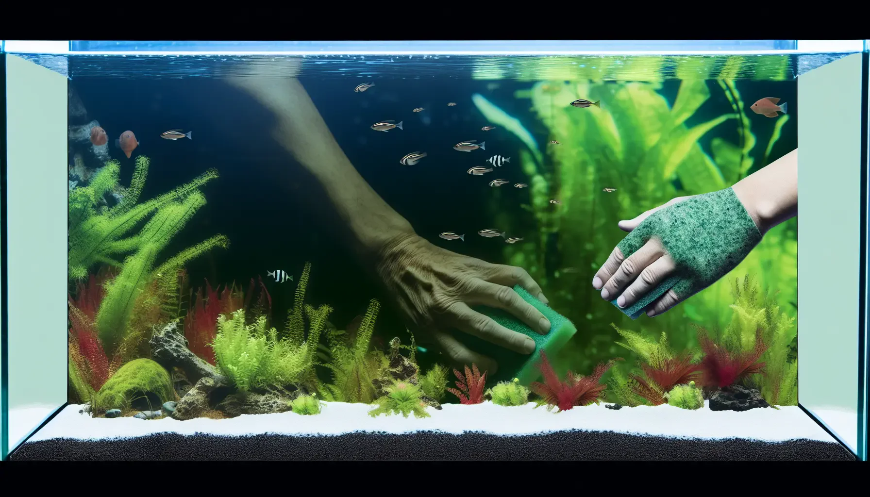 Probleme bei der Garnelenhaltung