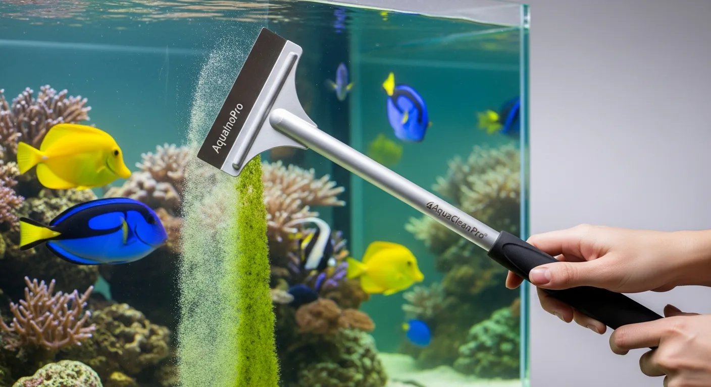 Scheibenreiniger für Aquarium