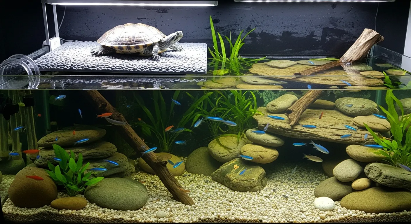 Schildkröten Aquarium