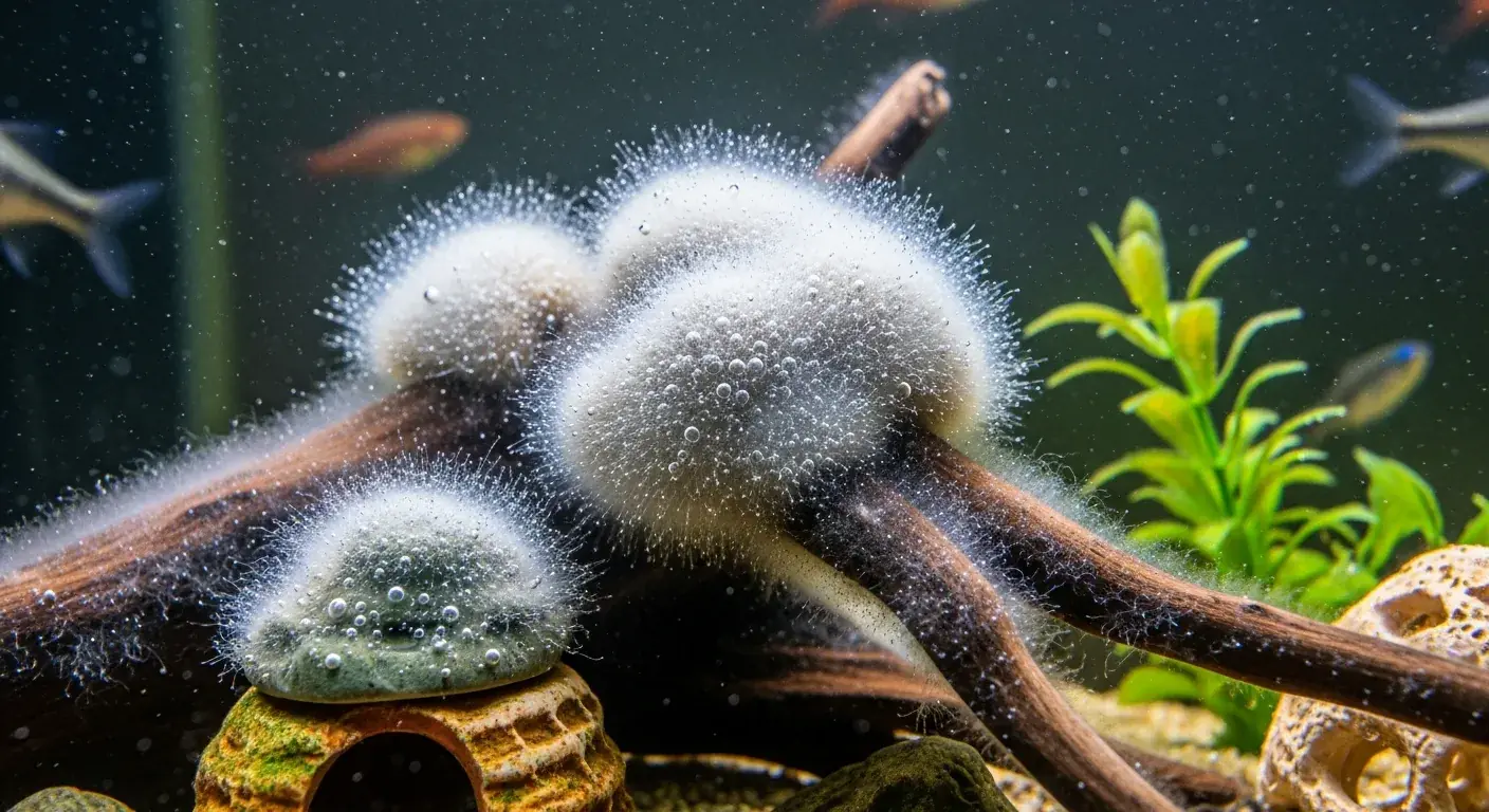 Schimmel im Aquarium: Ursachen und Vorbeugung