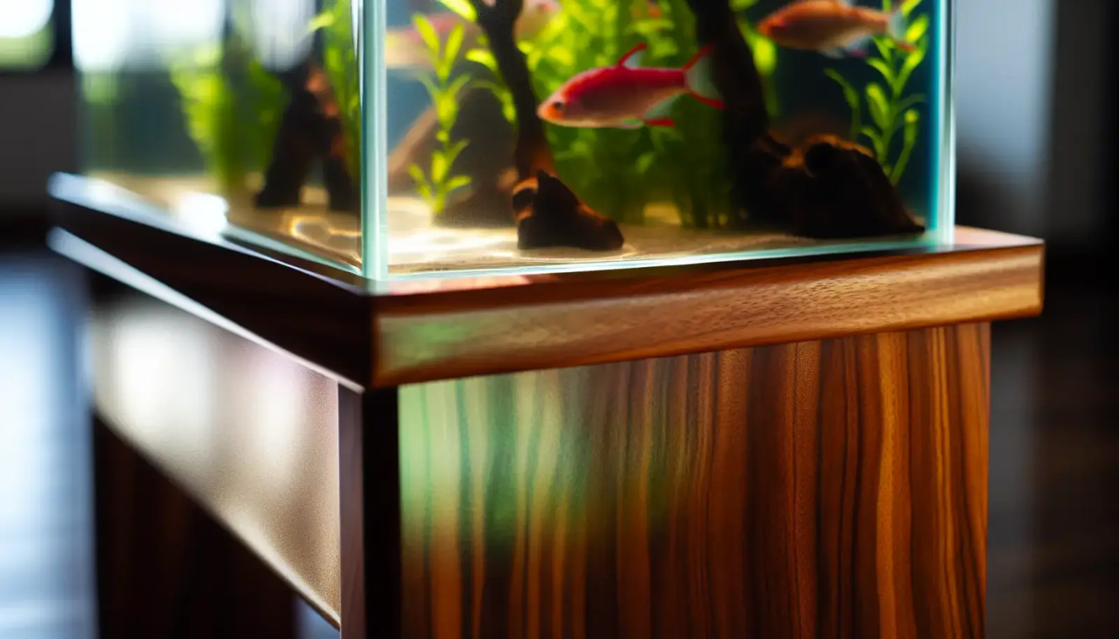 Unterschränke und Ständer für Aquarien