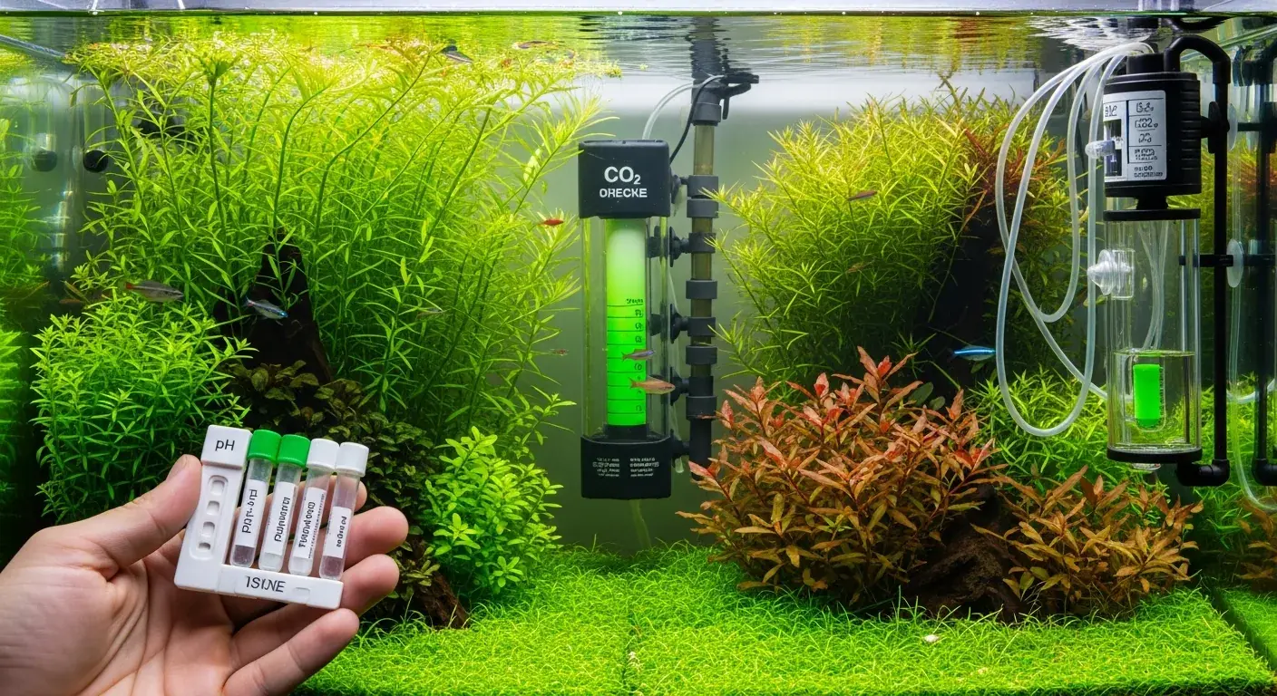 Wasserchemie für bepflanzte Aquarien
