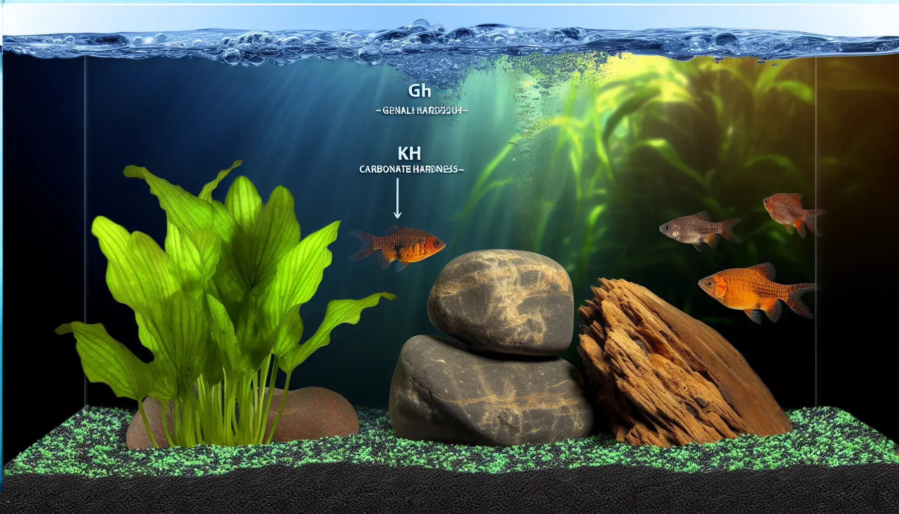 Härtegrade: GH und KH erklärt
