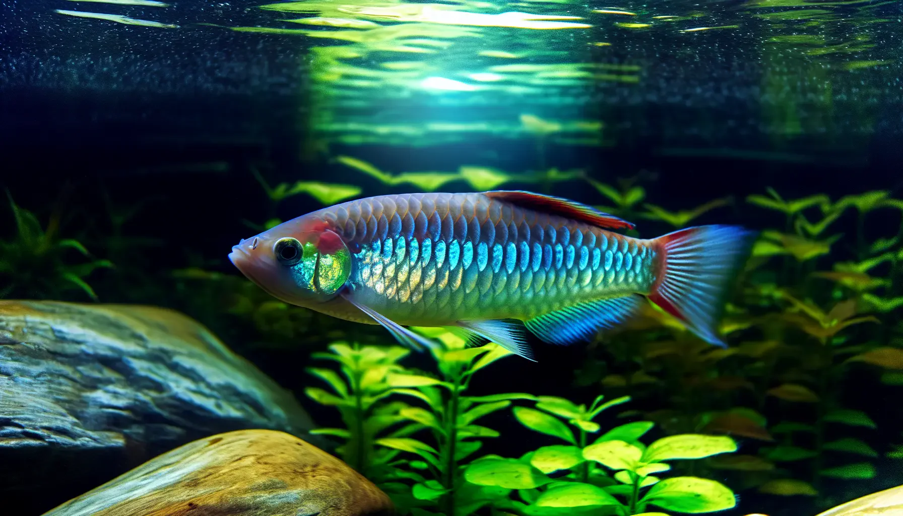 Wasserwechsel führt zu Stress bei Fischen